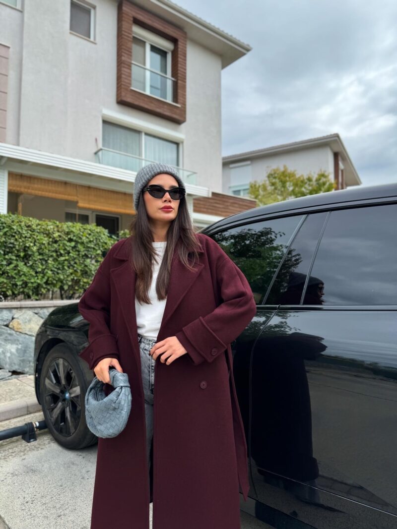 Manteau Tokyo - Cerise - Image 4