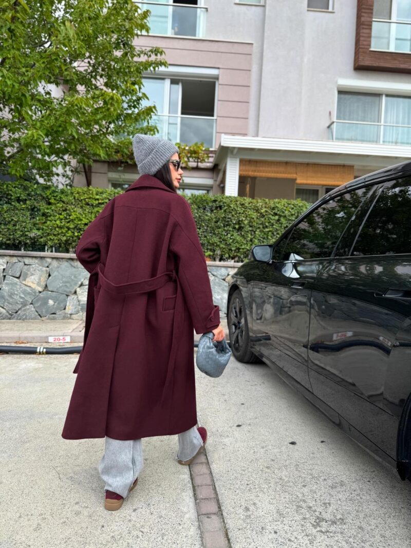 Manteau Tokyo - Cerise - Image 5