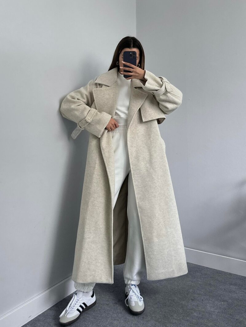 Manteau Alice - Ecru - Image 3
