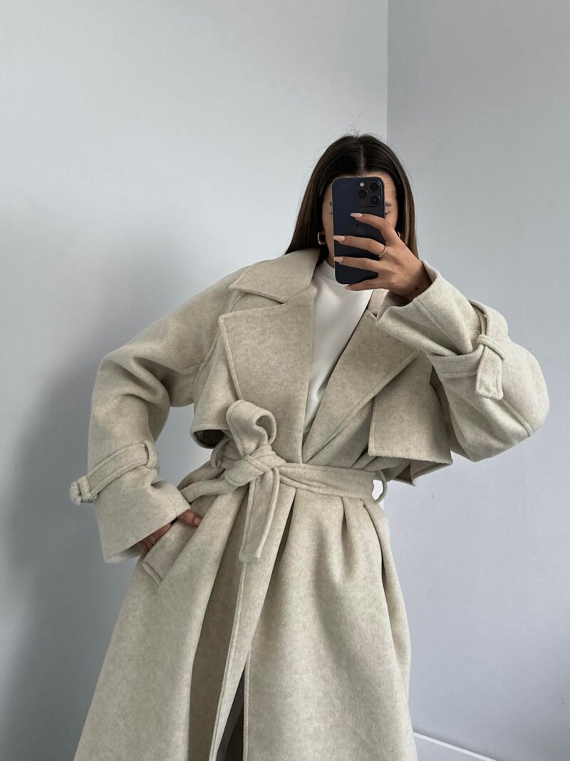Manteau Alice - Ecru - Image 5