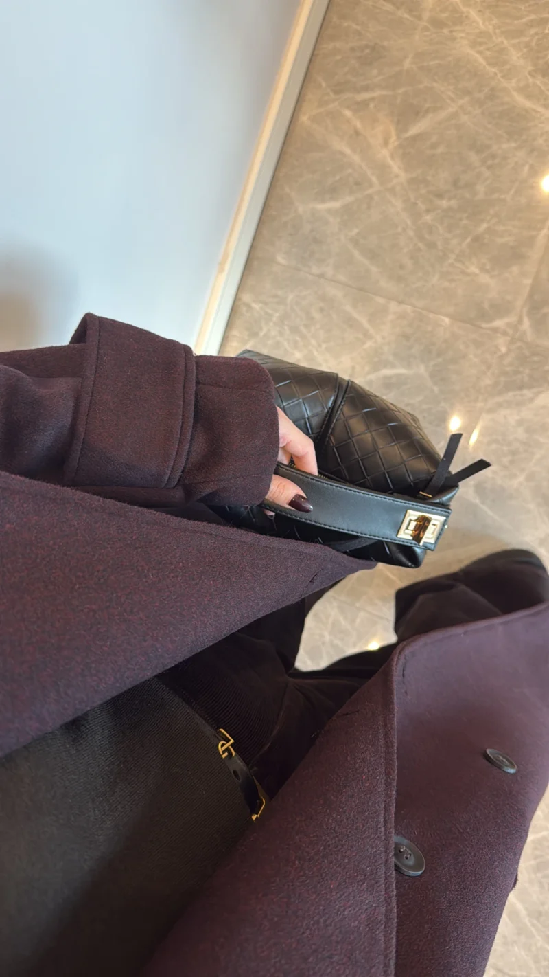 Manteau Tokyo - Dark cherry - Image 3