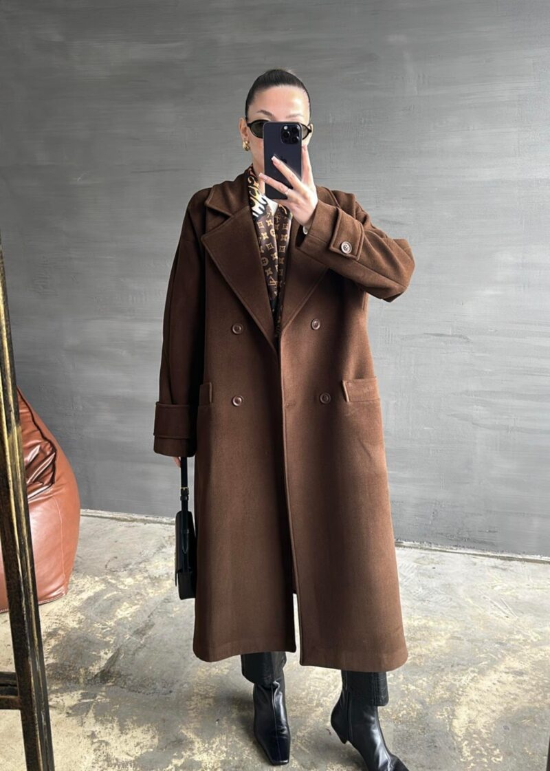 Manteau Tokyo - Marron choco