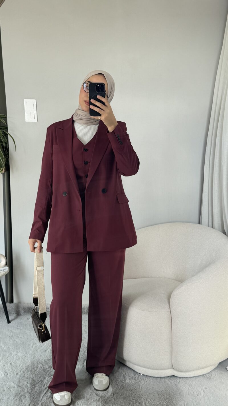 Costume Viola 3pcs - Bordeaux