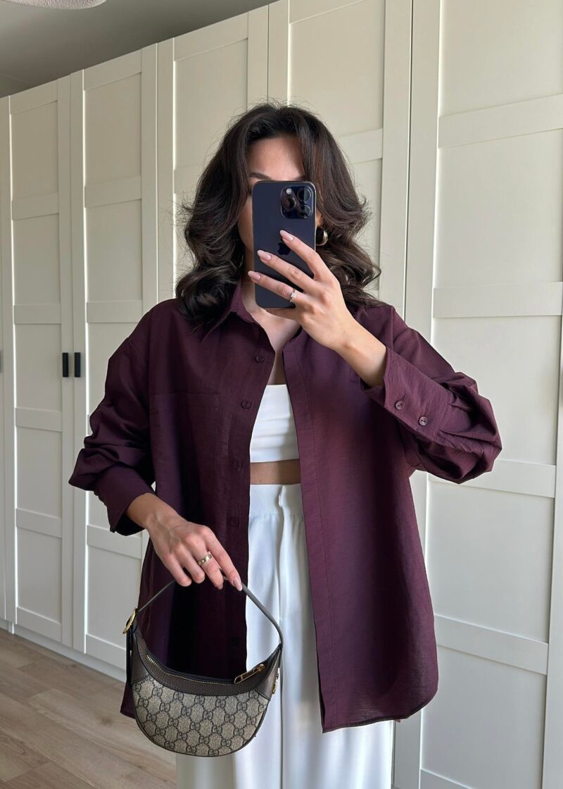 Chemise poplin avec poche - Image 2