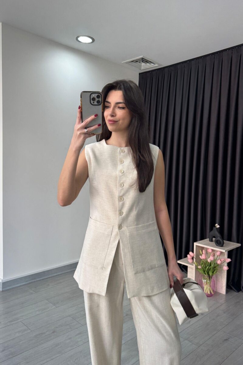 Ensemble Pierra - 100% lin - Image 2